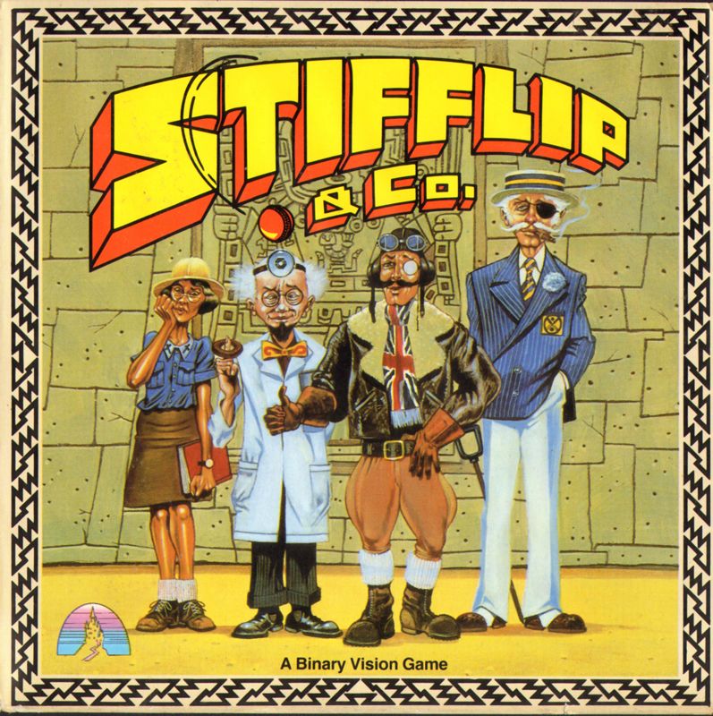 Stifflip & Co box art for Commodore 64
